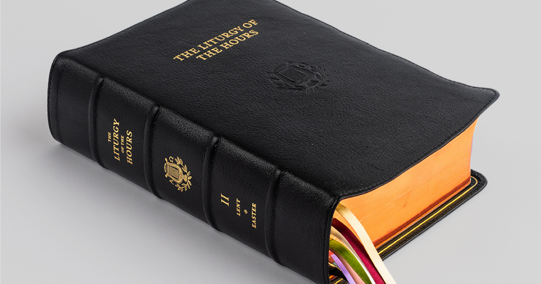 A Keepsake of Catholic Prayer: The Liturgy of the Hours in Premium Natural Grain Leather