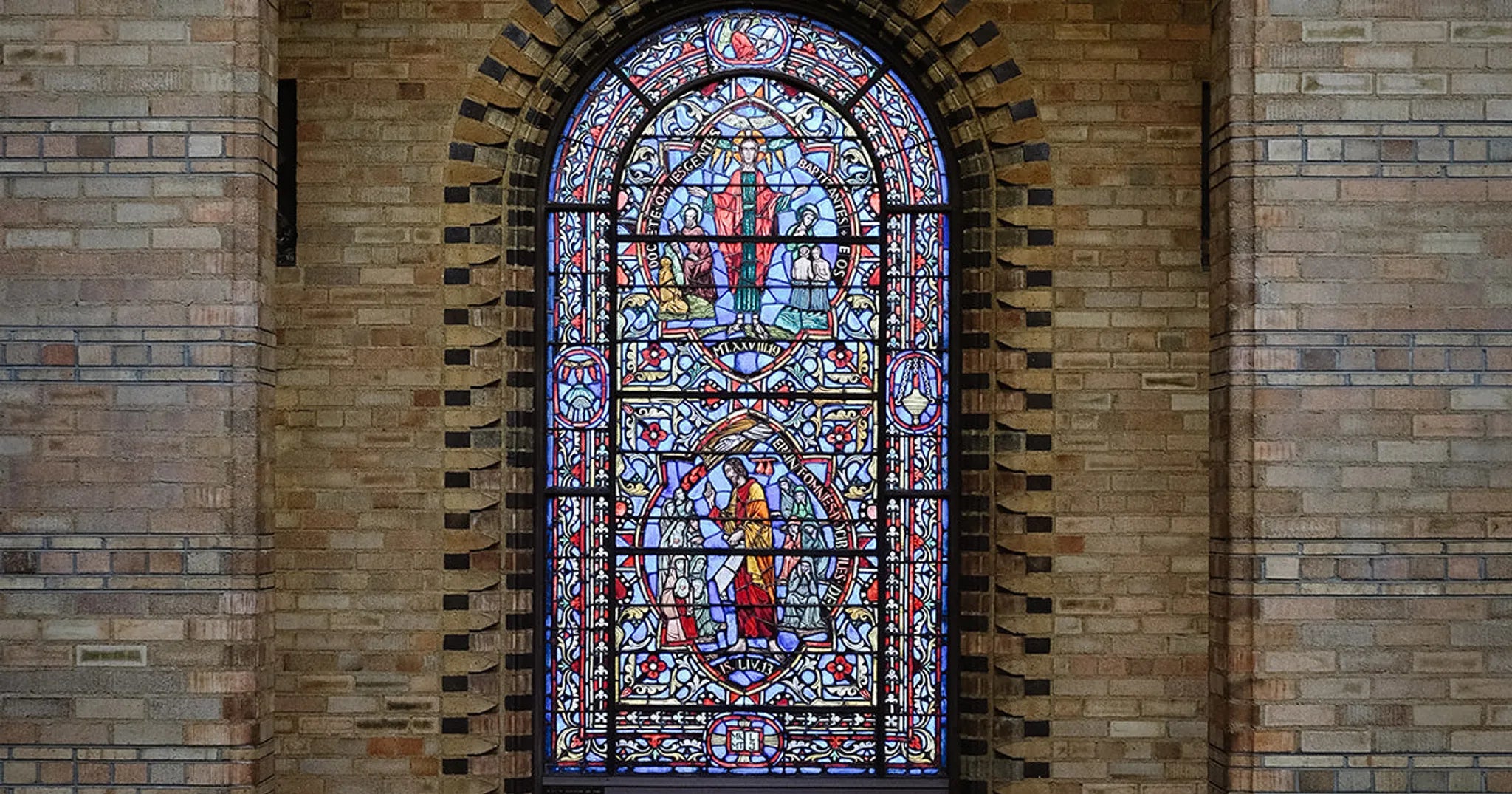 stained glass window
