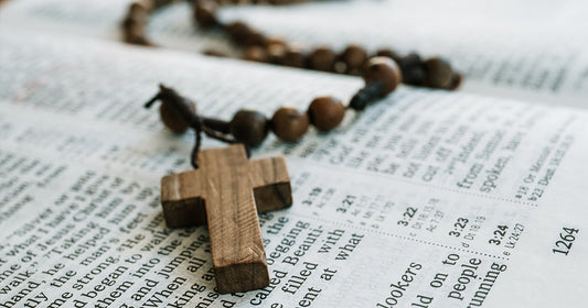 wooden rosary
