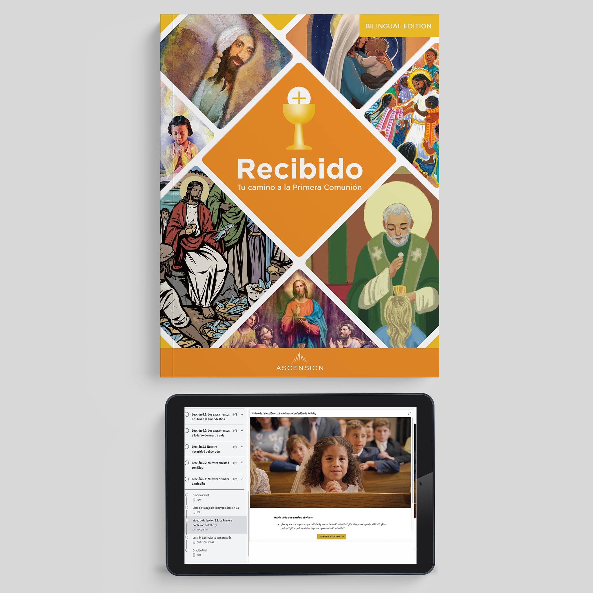 Received First Edition: Your Journey to First Communion Student Workbook with Online Access