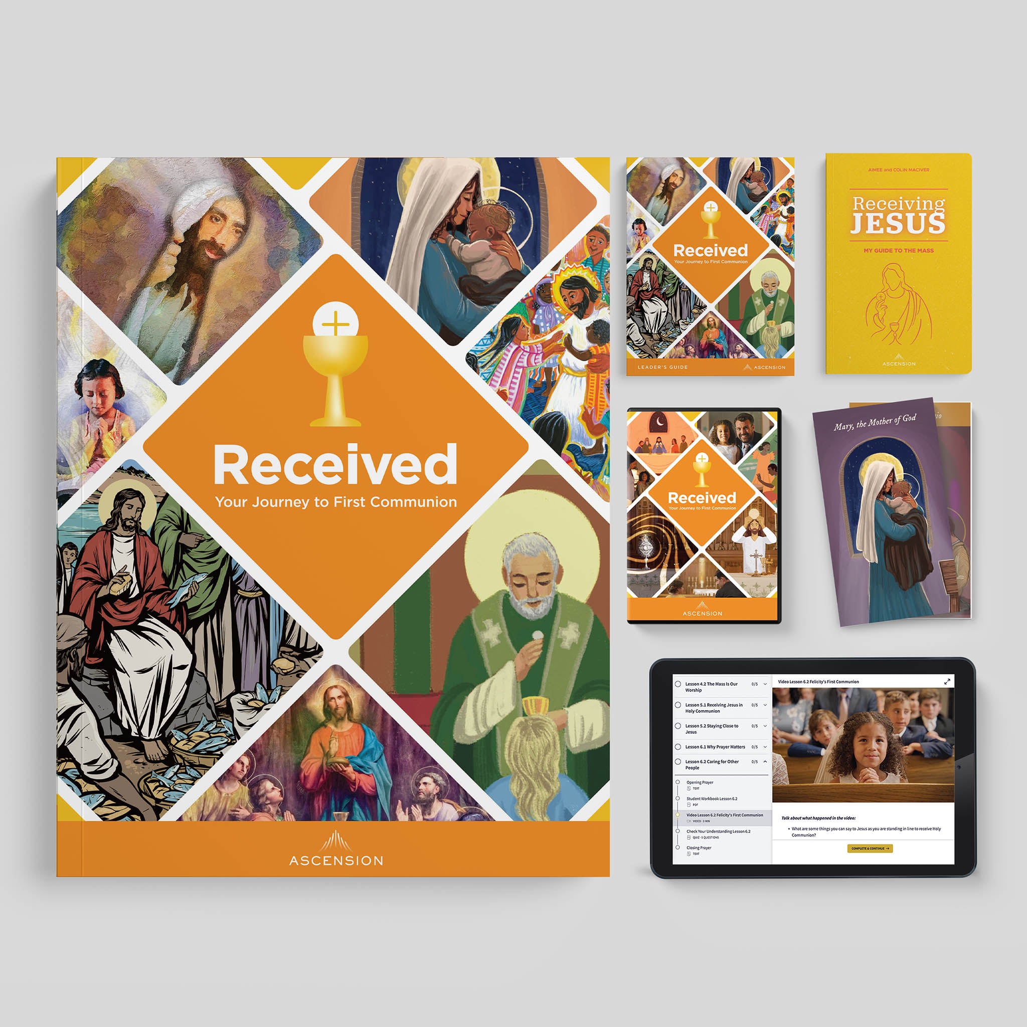 Received First Edition: Your Journey to First Communion Starter Pack (Includes Online Leader's Access)