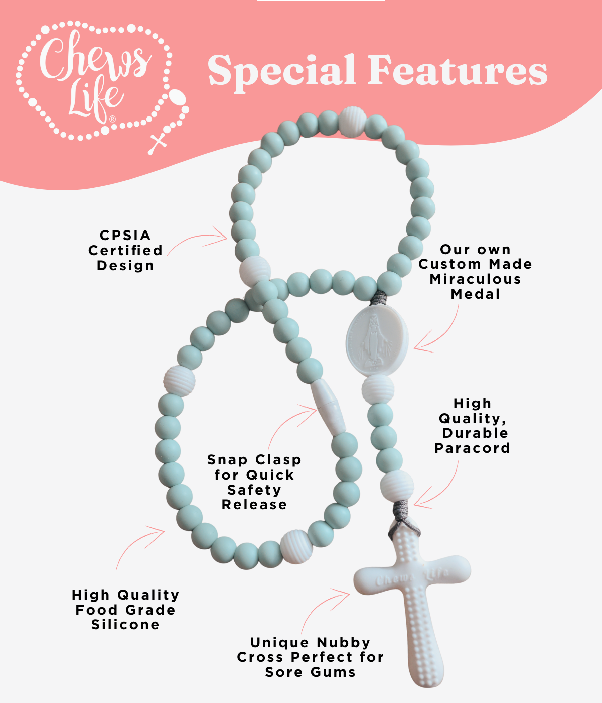 Little Flower | Chews Life Rosary