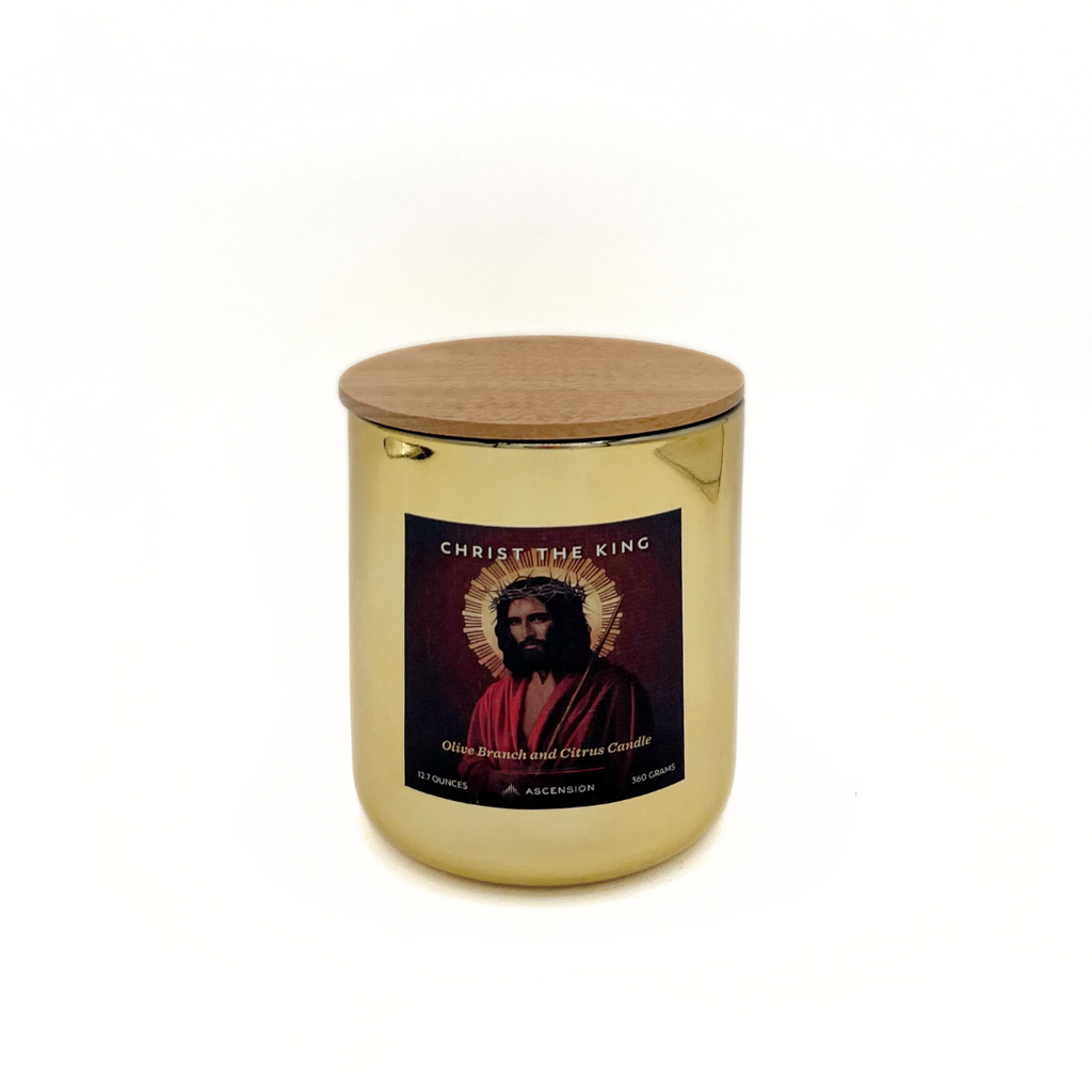 "Ramo de olivo y cítricos" / Vela Cristo Rey