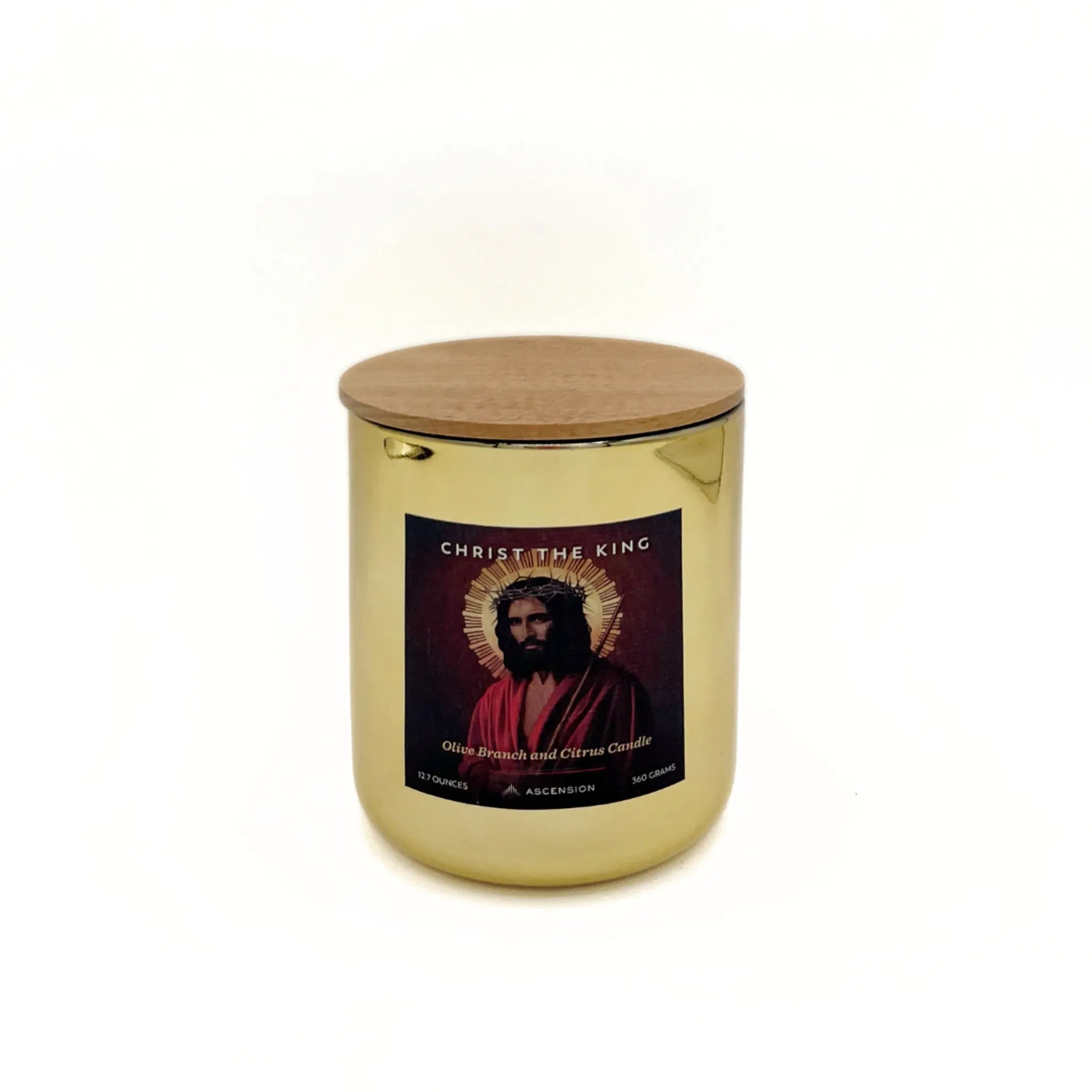"Olive Branch and Citrus" / Christ the King Candle