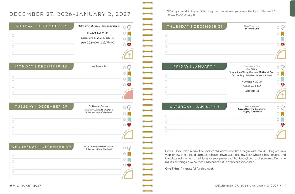 Ascension Planner 2027: A Tool for Catholic Daily Living
