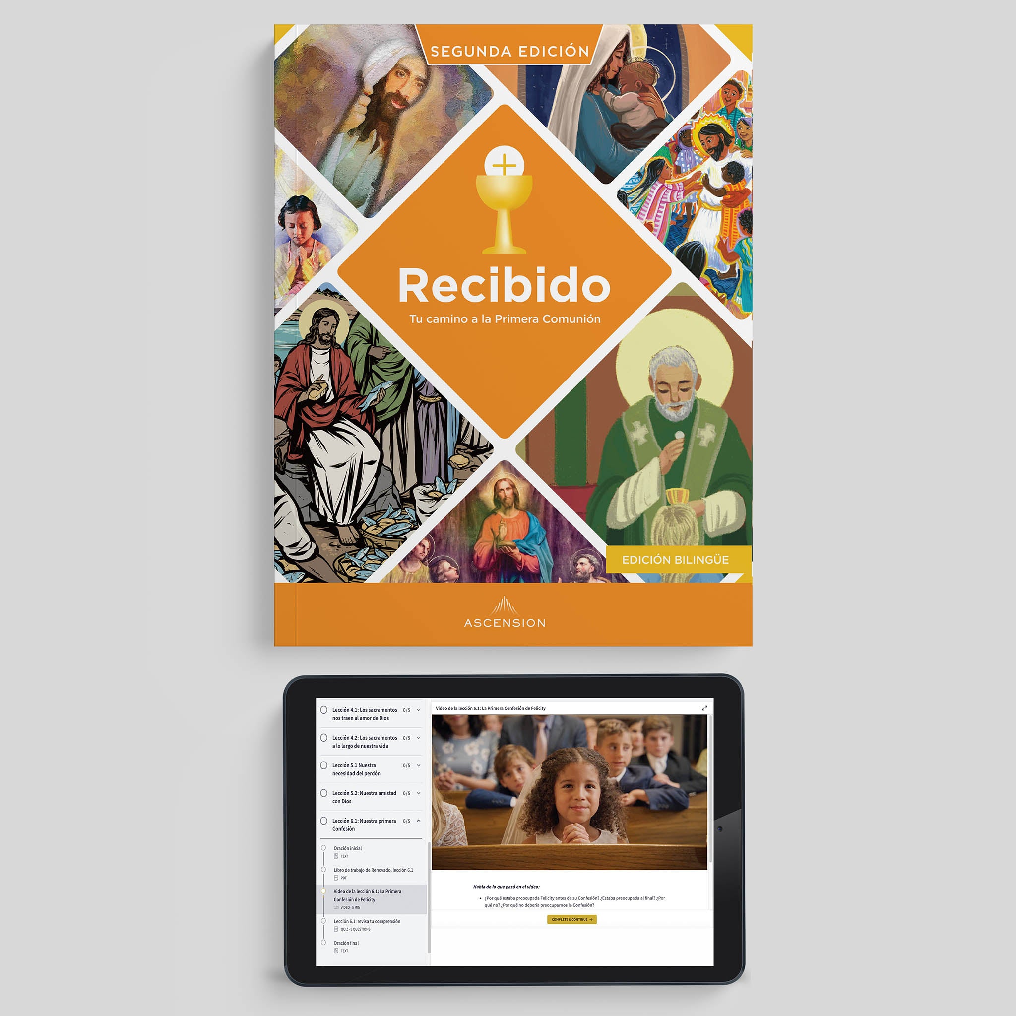 Received Second Edition: Your Journey to First Communion Student Workbook with Online Access