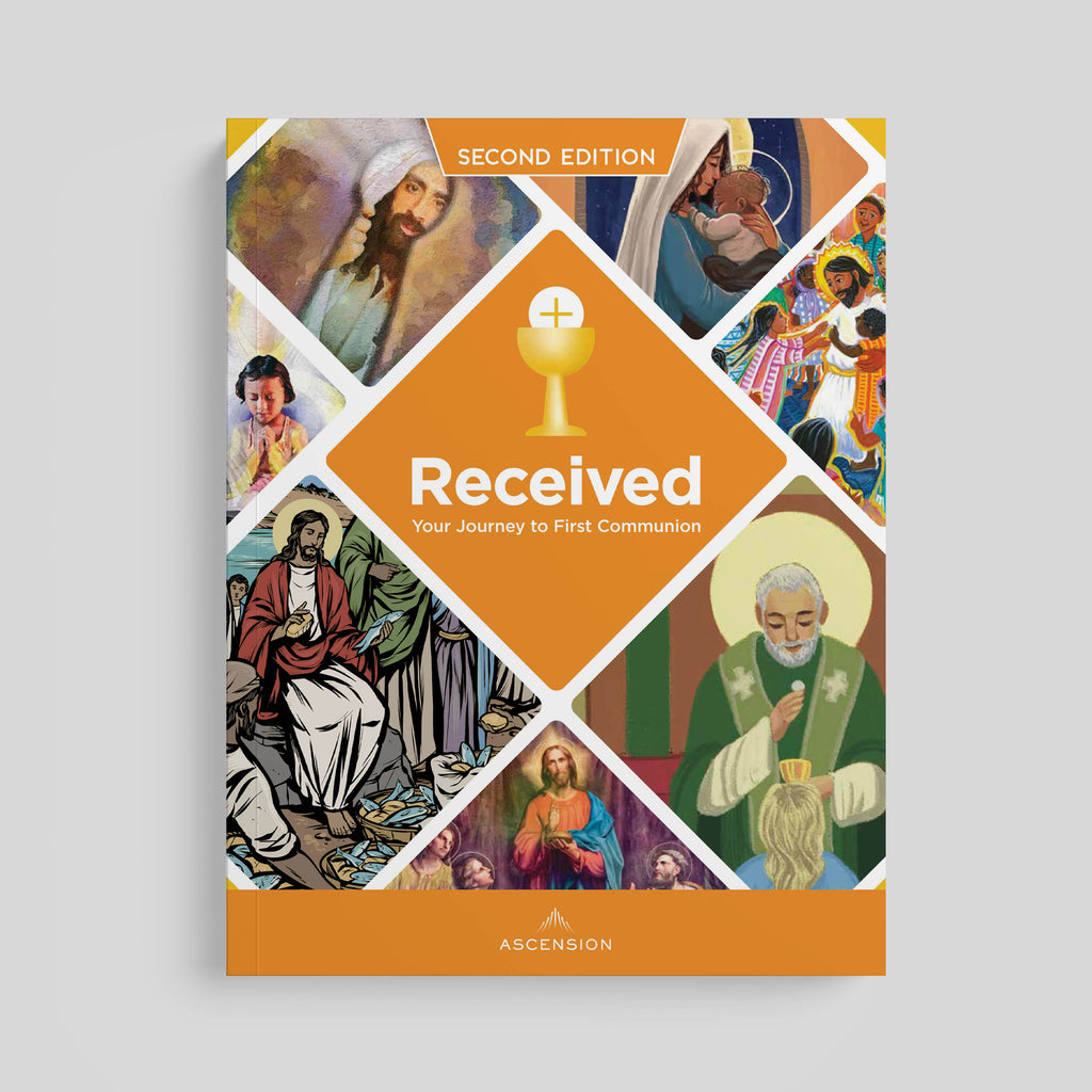 Received Second Edition: Your Journey to First Communion Student Workbook only