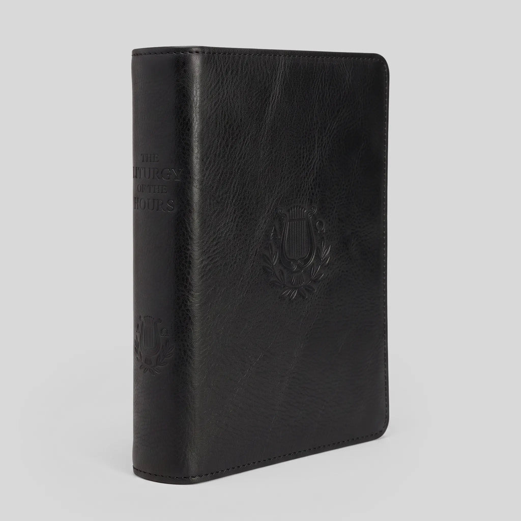The Liturgy of the Hours, Second Edition - Premium Leather Cover (Zipper)