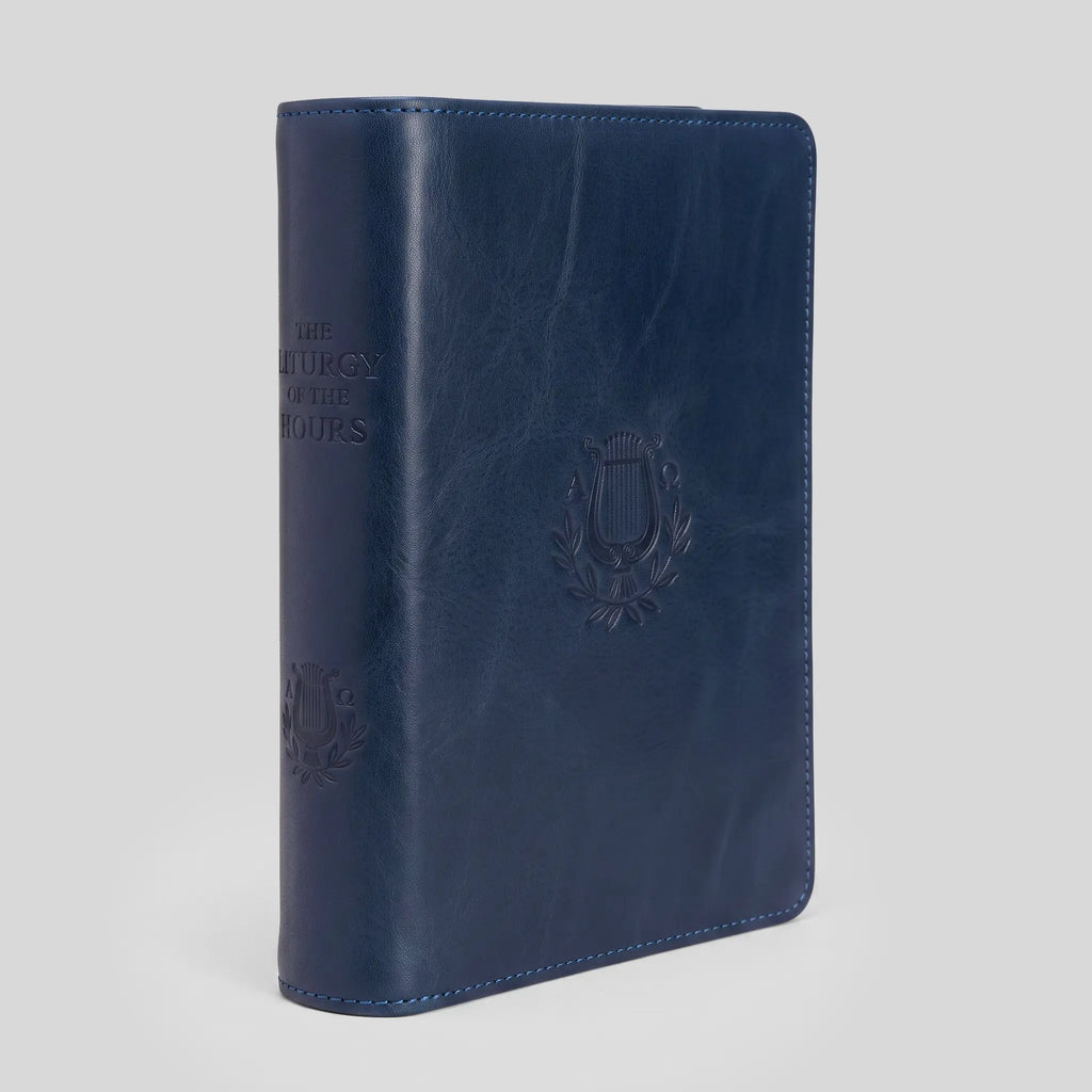 The Liturgy of the Hours, Second Edition - Premium Leather Cover (Zipper)