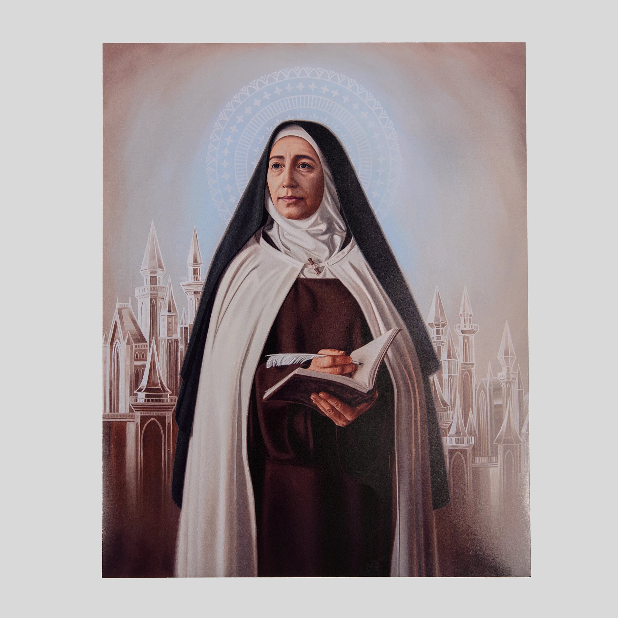 St. Teresa of Ávila Sacred Art Photo Print