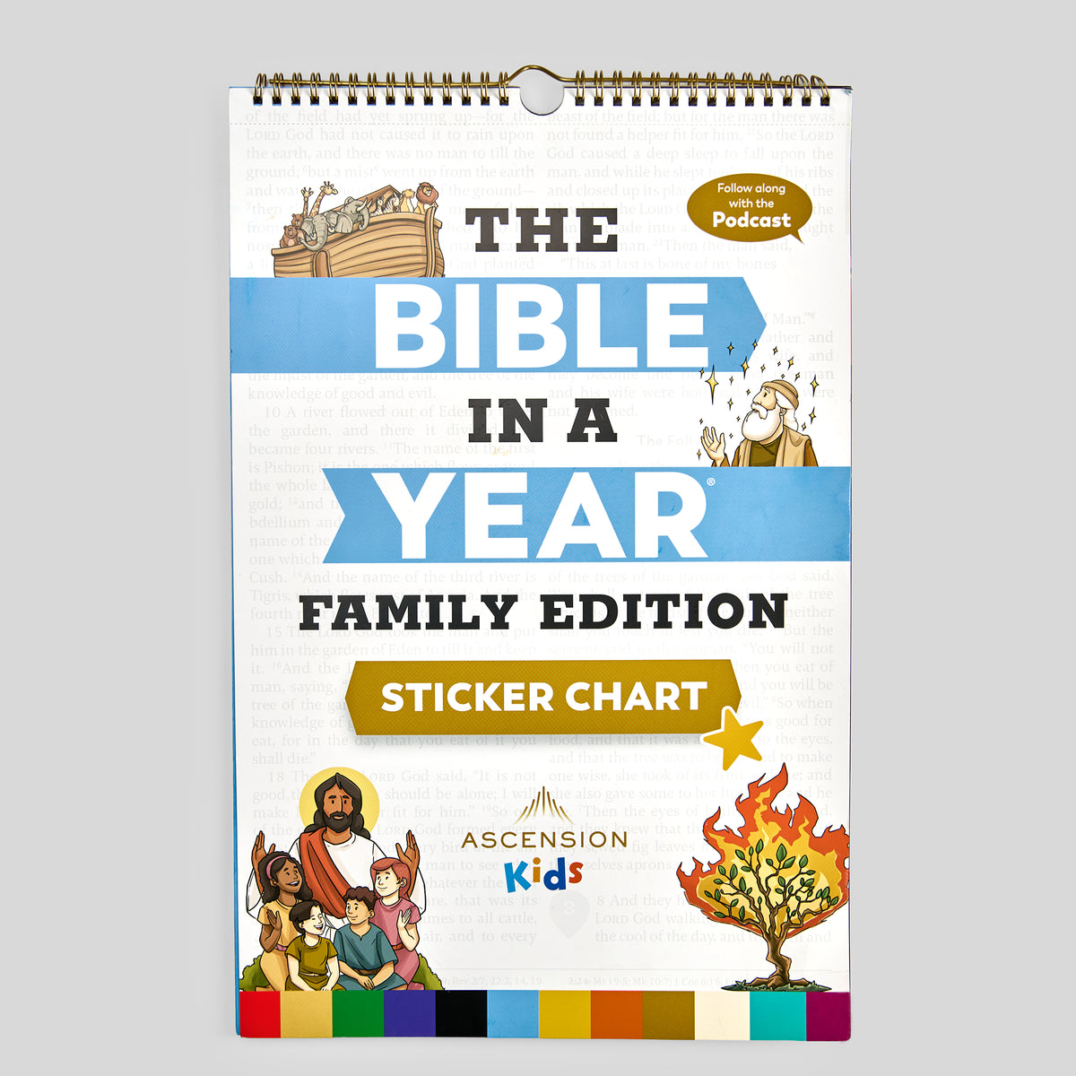 The Bible in a Year: Family Edition Sticker Chart