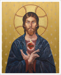 Bernadette Carstensen Sacred Heart of Jesus Art Print - 8" x 10"