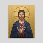 Bernadette Carstensen Sacred Heart of Jesus Art Print - 18" x 24"