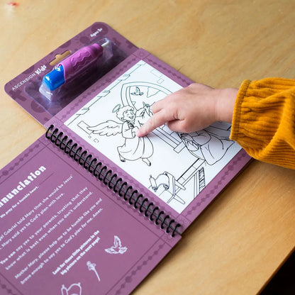 Pray and Paint: Joyful Mysteries of the Rosary Water Reveal