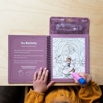 Pray and Paint: Joyful Mysteries of the Rosary Water Reveal