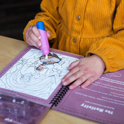 Pray and Paint: Joyful Mysteries of the Rosary Water Reveal