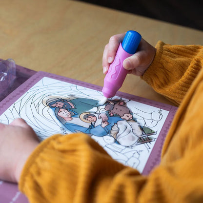 Pray and Paint: Joyful Mysteries of the Rosary Water Reveal