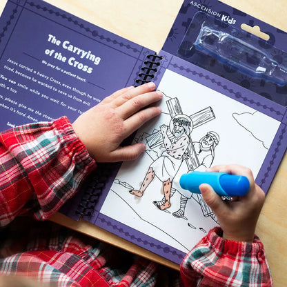 Pray and Paint: Sorrowful Mysteries of the Rosary Water Reveal