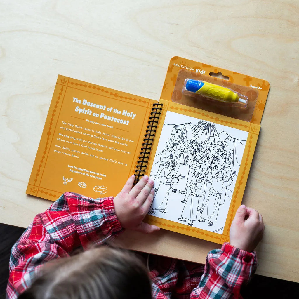 Pray and Paint: Glorious Mysteries of the Rosary Water Reveal