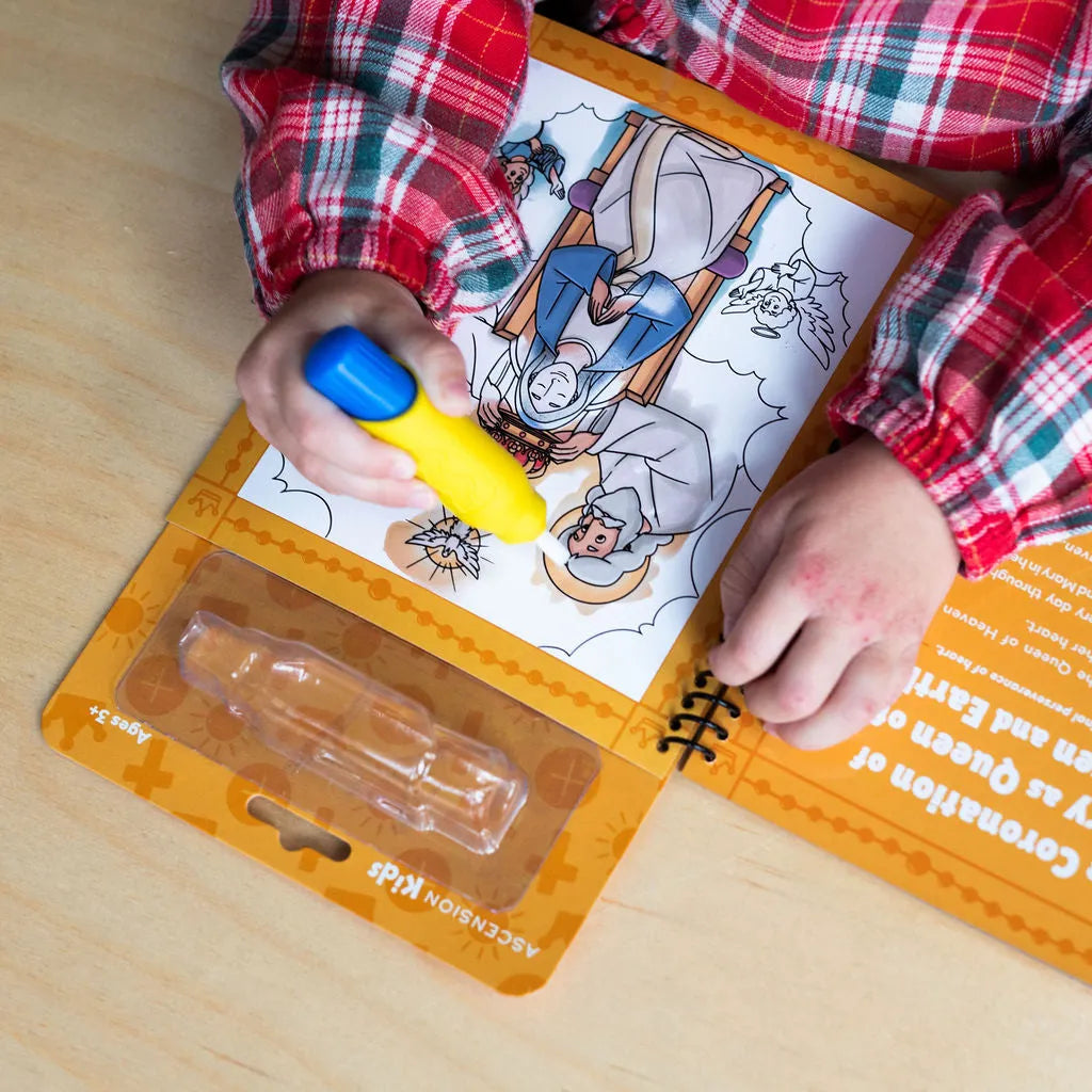 Pray and Paint: Glorious Mysteries of the Rosary Water Reveal