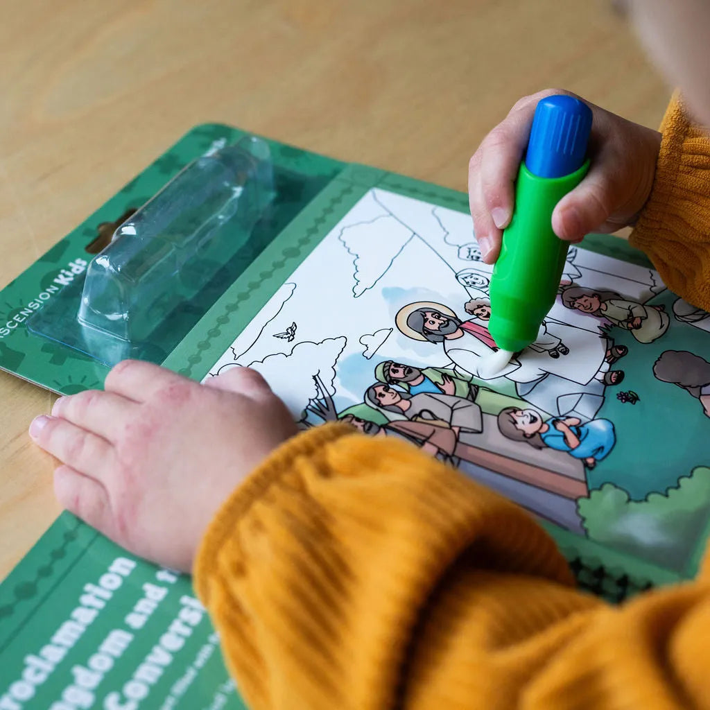 Pray and Paint: Luminous Mysteries of the Rosary Water Reveal