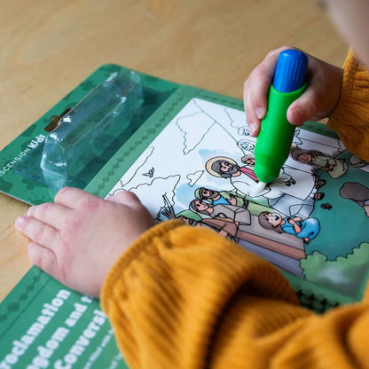 Pray and Paint: Luminous Mysteries of the Rosary Water Reveal