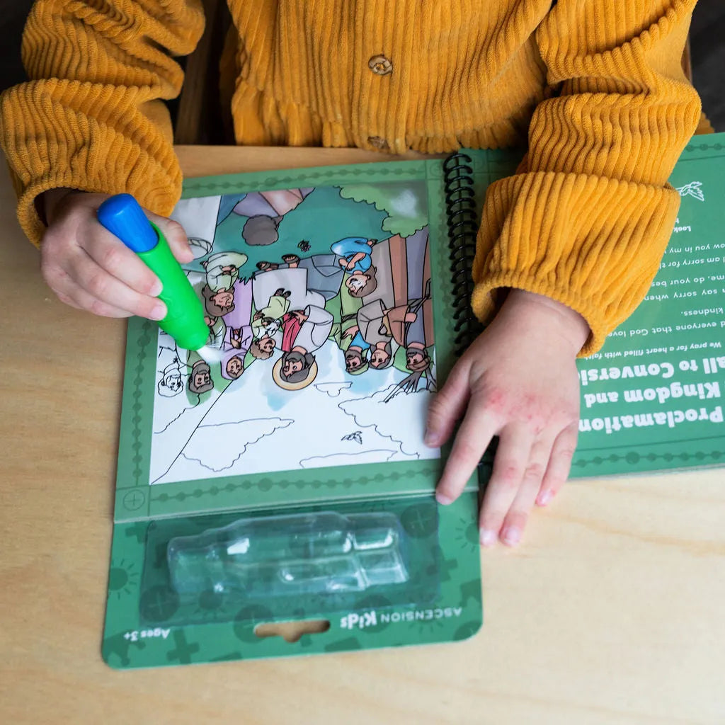 Pray and Paint: Luminous Mysteries of the Rosary Water Reveal