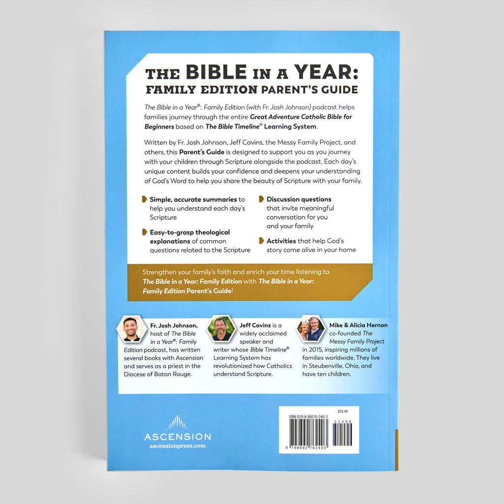 The Bible in a Year: Family Edition Parent's Guide