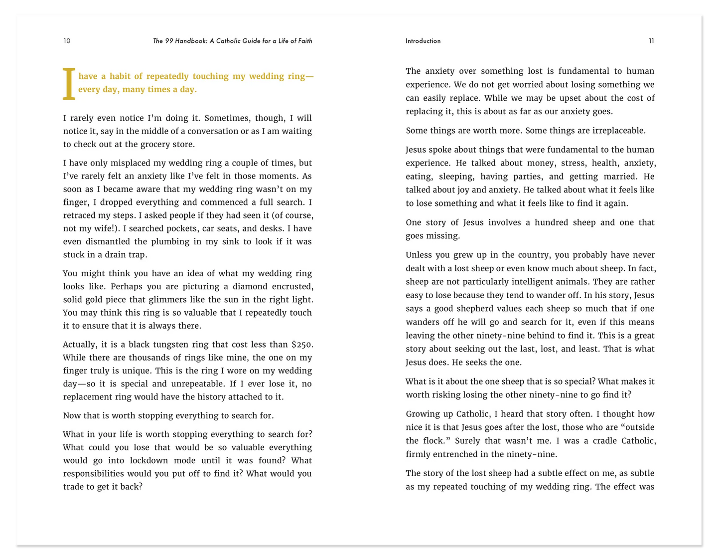 The 99 Handbook: A Catholic Guide for a Life of Faith