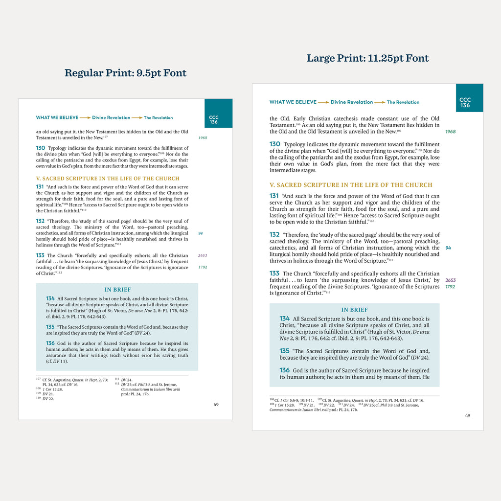 Catechism of the Catholic Church, Ascension Edition