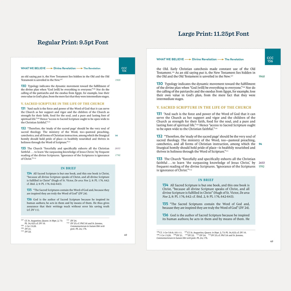 Catechism of the Catholic Church, Ascension Edition