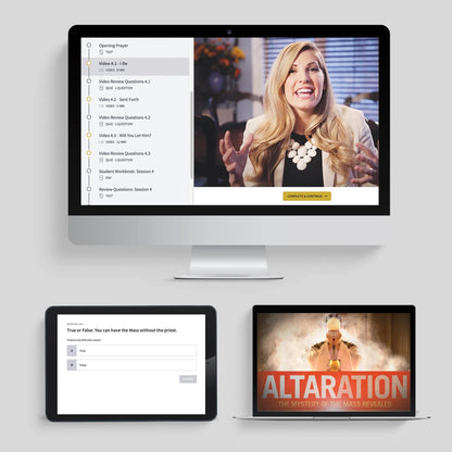 Altaration: The Mystery of the Mass Revealed Leader's Guide with Online Access