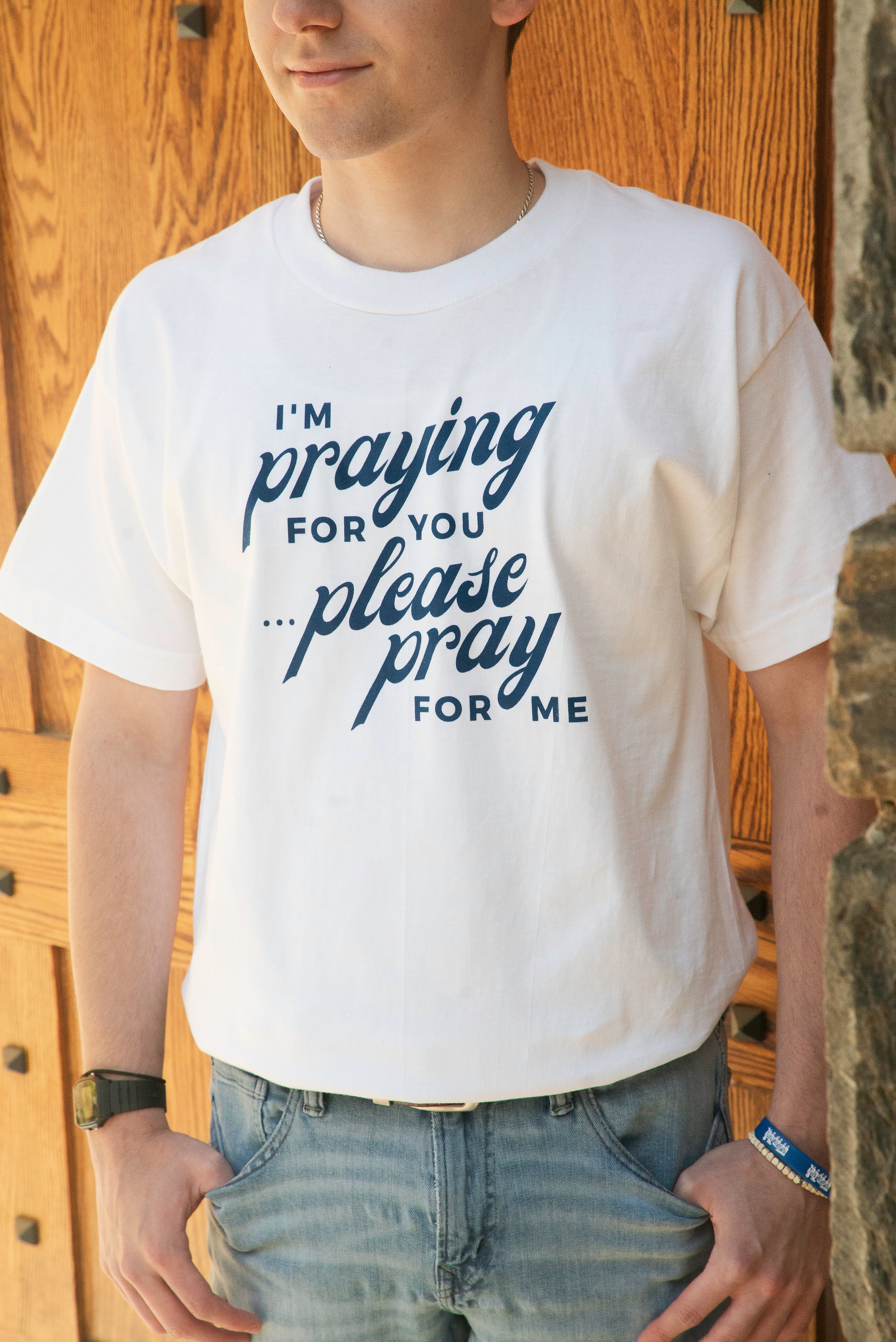 Camiseta unisex "I'm Praying for You"