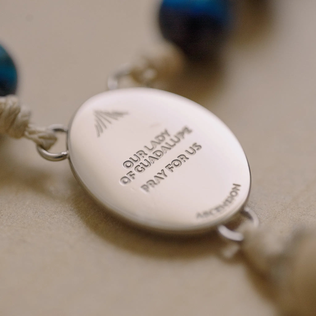 The Rosary in a Year Rosary: 5 Decade Gemstone