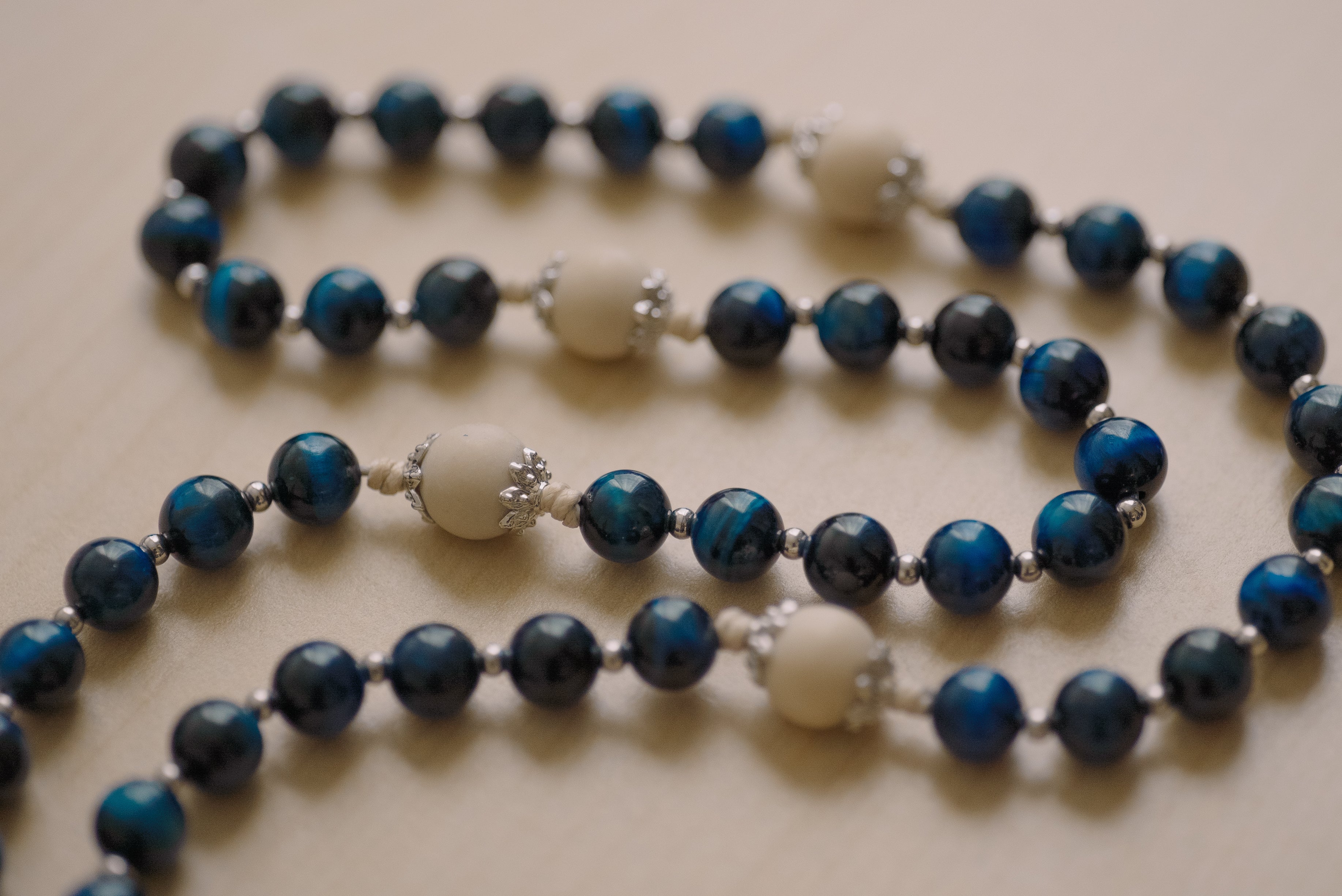 The Rosary in a Year Rosary: 5 Decade Gemstone
