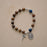 Rosary in a Year Rosary: 1 Decade Wood/Gemstone Bracelet