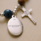 The Rosary in a Year Rosary: 1 Decade Wood/Gemstone Bracelet