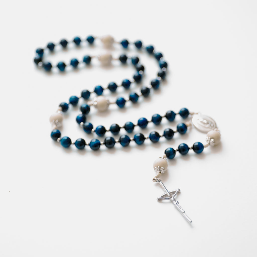 The Rosary in a Year Rosary: 5 Decade Gemstone