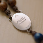 The Rosary in a Year Rosary: 5 Decade Wood/Gemstone