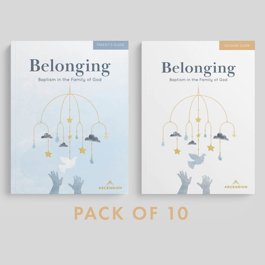 Belonging: Baptism in the Family of God, Parent's Set (Pack of 10)