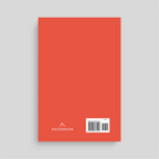 Back cover of La Biblia de la Iglesia en América: Nuevo Testamento with the Ascension logo on a red background