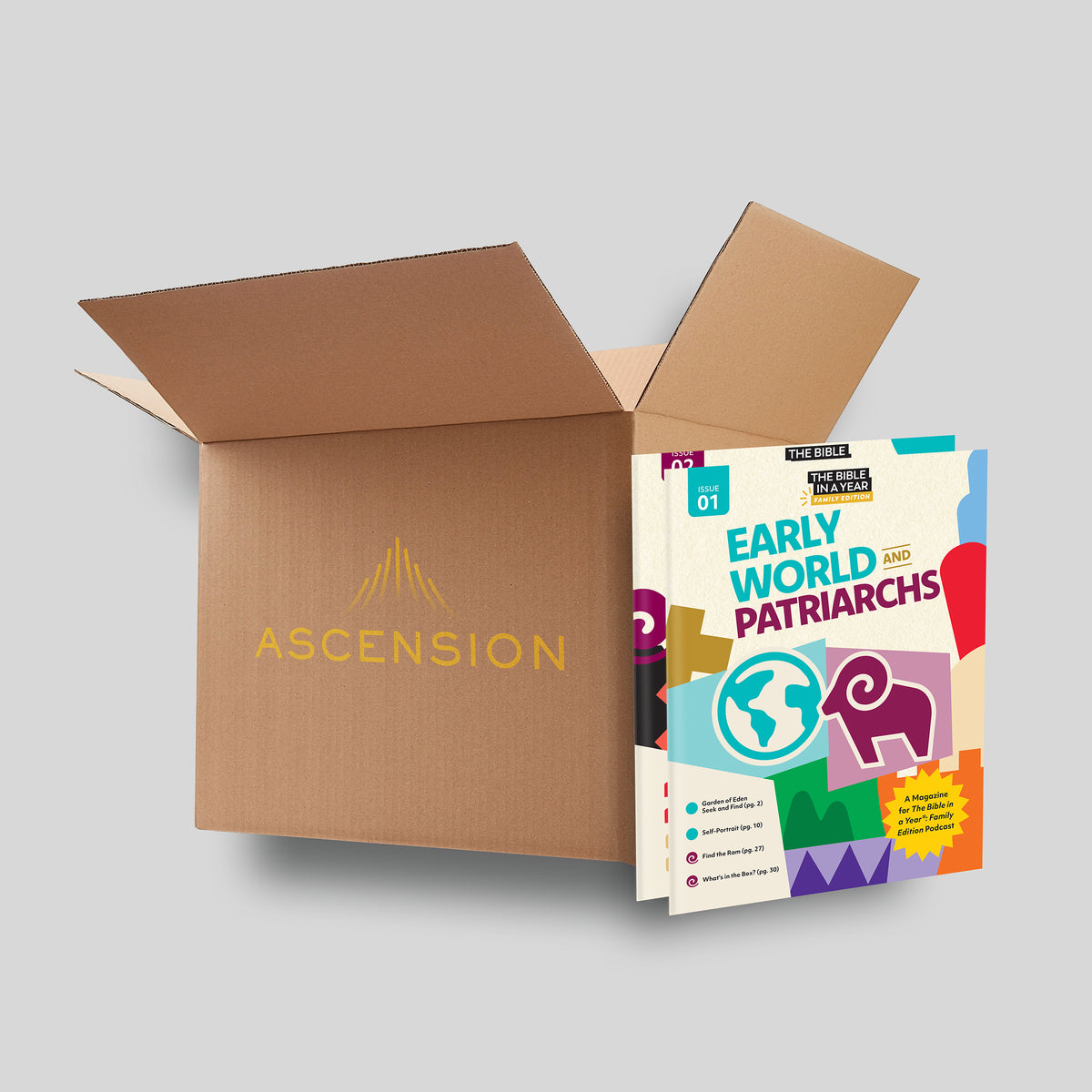 A Magazine for The Bible in a Year: Family Edition Podcast – 1 Year Bundle