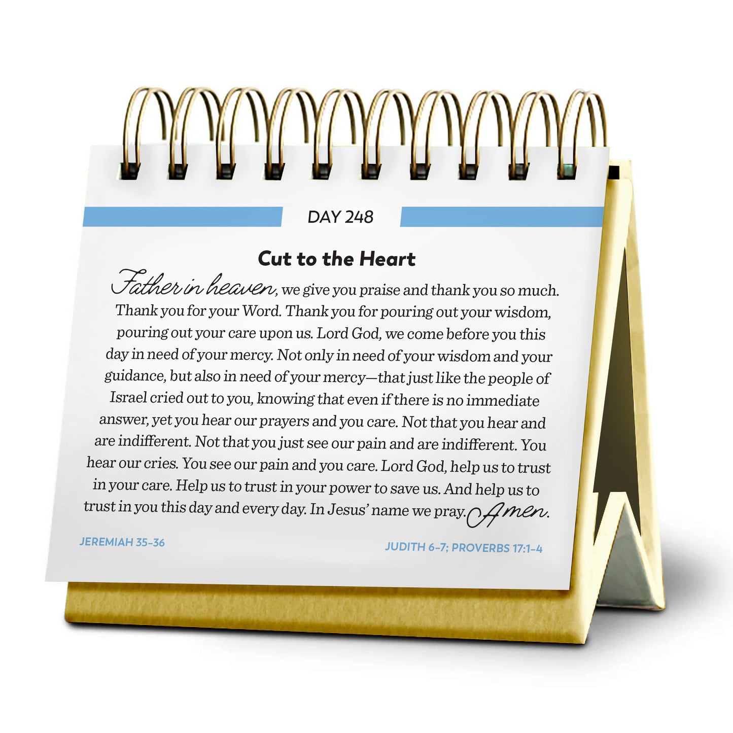 Bible in a Year Perpetual Daily Calendar