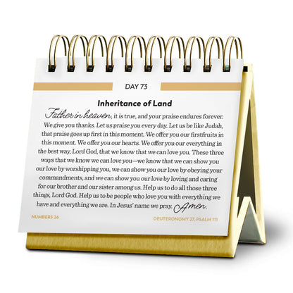 Bible in a Year Perpetual Daily Calendar