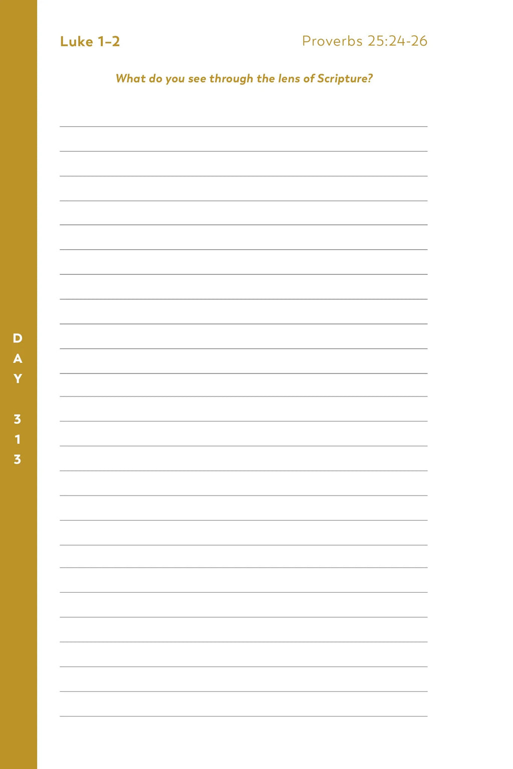 The Bible in a Year Notebook, 2nd Edition