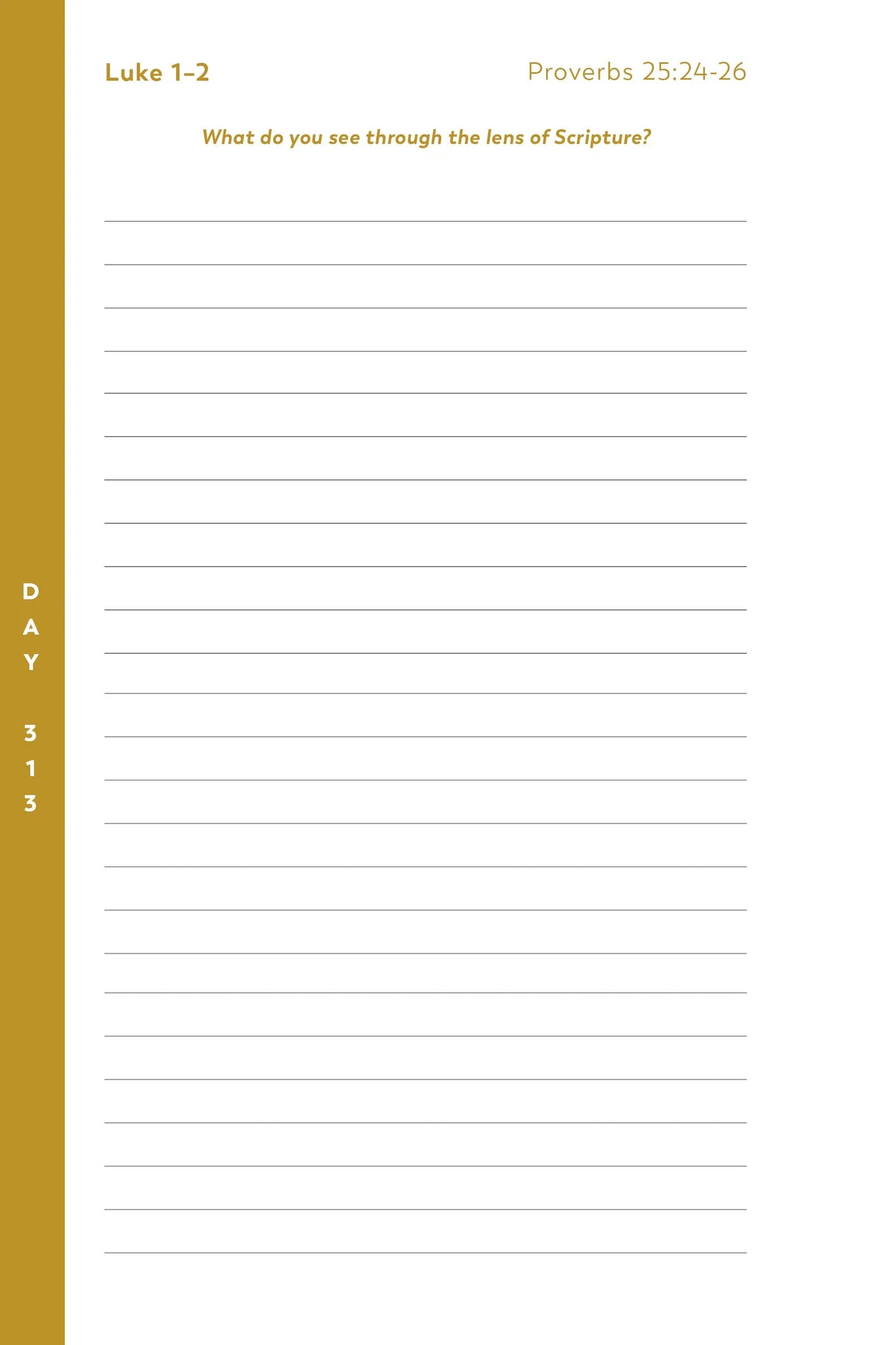 The Bible in a Year Notebook, 2nd Edition
