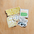 Paquete de pegatinas La Biblia en un año