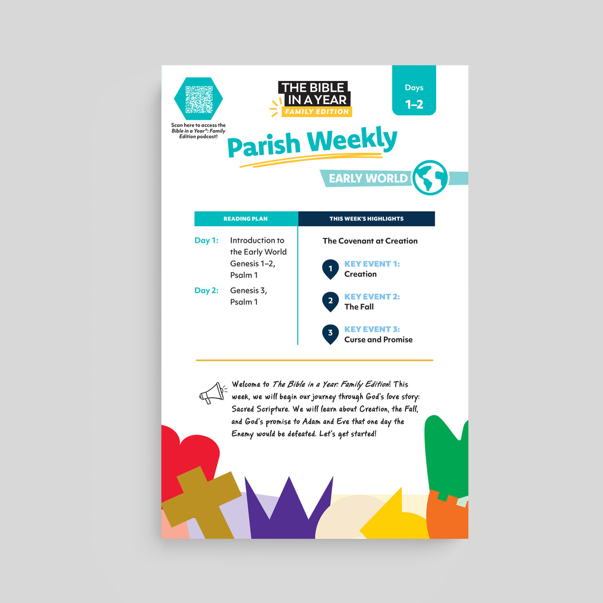 The Bible in a Year: Family Edition Parish Weekly: Month 1
