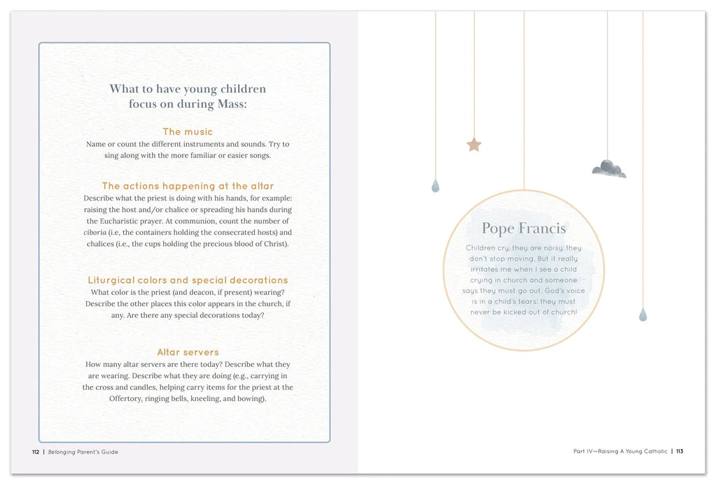 Belonging: Baptism in the Family of God, Parent's Guide