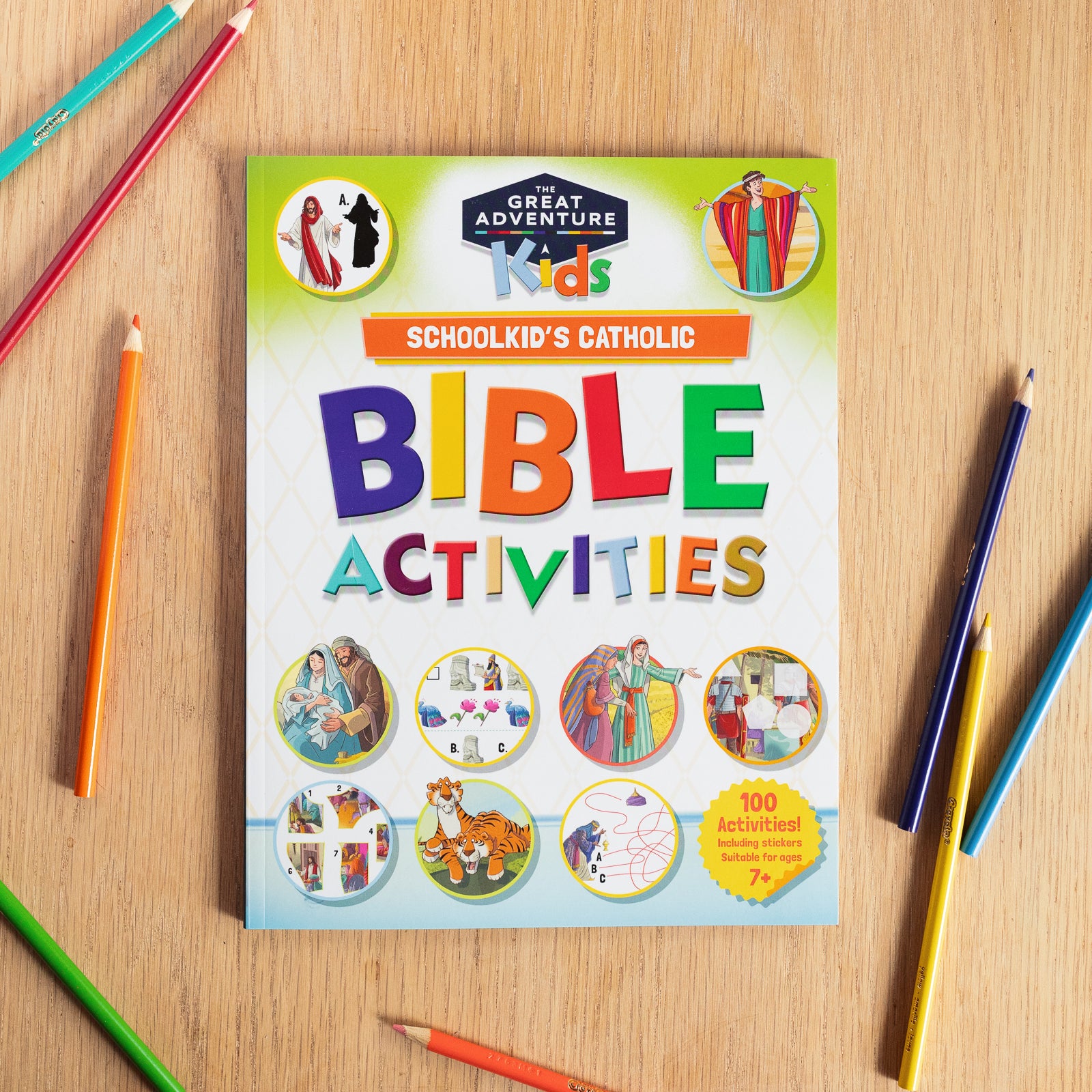 Actividades bíblicas católicas para niños en edad escolar, 7-11 años